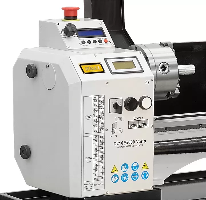 Станок настольный токарный Stalex D210x600E Vario